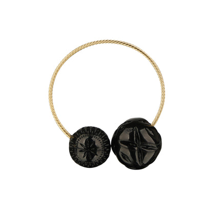 Dual Ball Cuff Black