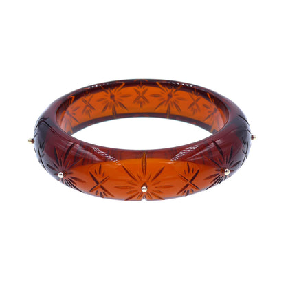 douglaspoon hand carved resin bangle