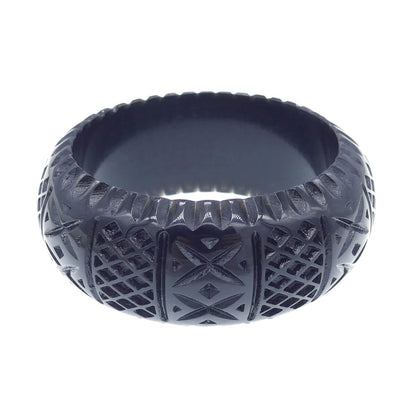 douglaspoon hand carved resin bangle