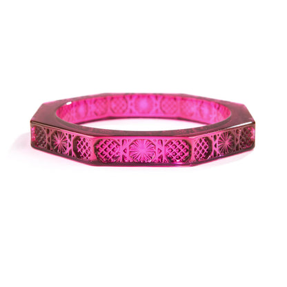 [SAMPLE SALE] Slim Octagon Bangle Deep Purple