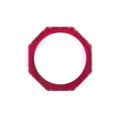[SAMPLE SALE] Slim Octagon Bangle Deep Purple