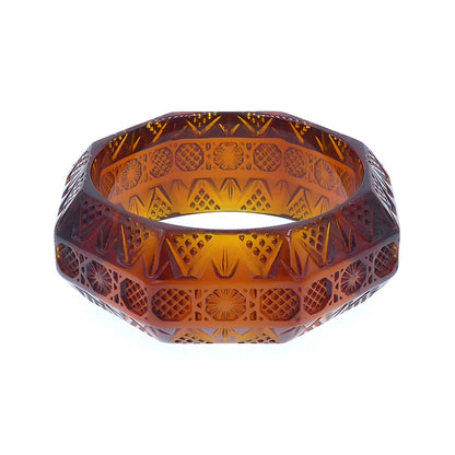 douglaspoon hand carved resin bangle