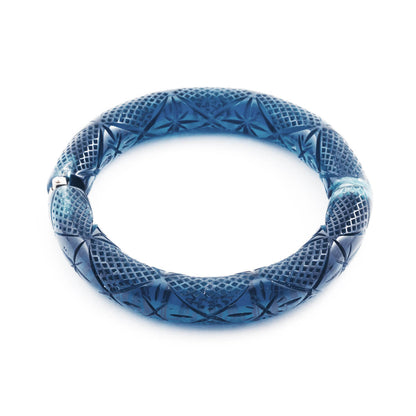 Etched Magnetic Cuff Classic Blue