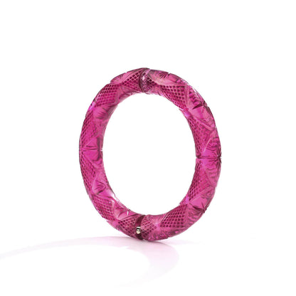 Etched Magnetic Cuff Deep Purple