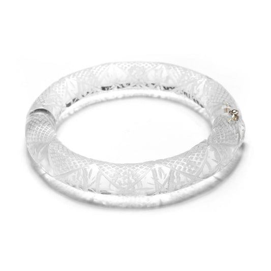 Etched Magnetic Cuff Vintage Clear