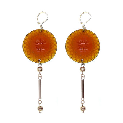 douglaspoon hand carved resin earrings