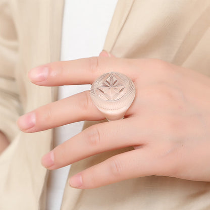 Bottlestop Ring Vintage Clear