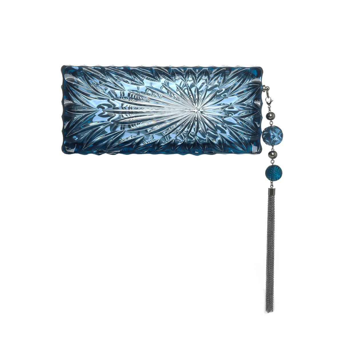 [MADE-TO-ORDER] Long Rectangle Clutch Classic Blue