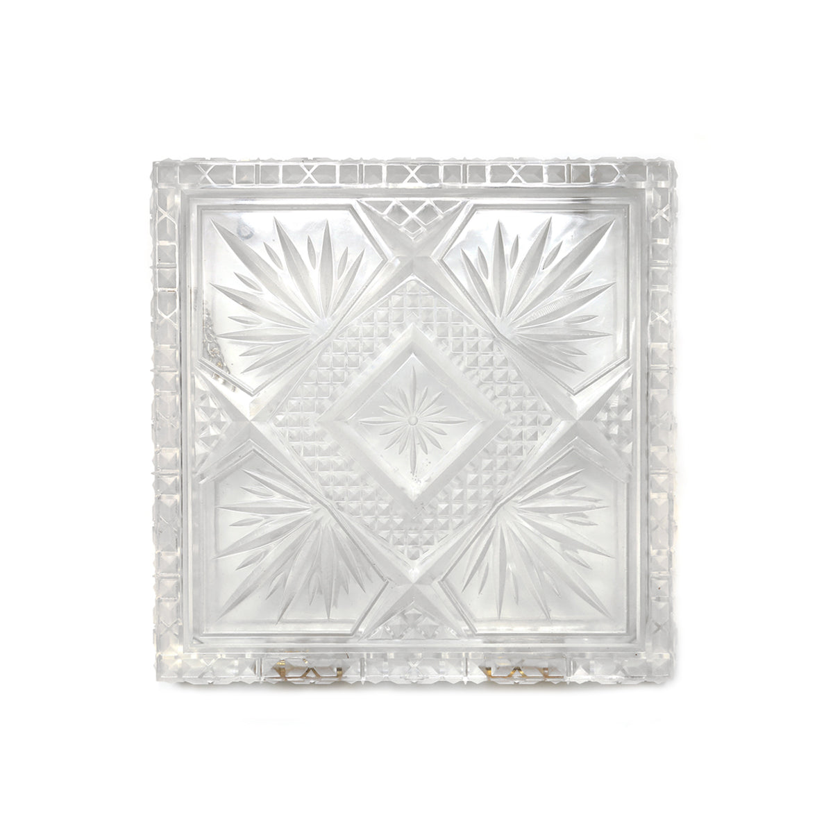 40% OFF Box Clutch Vintage Clear